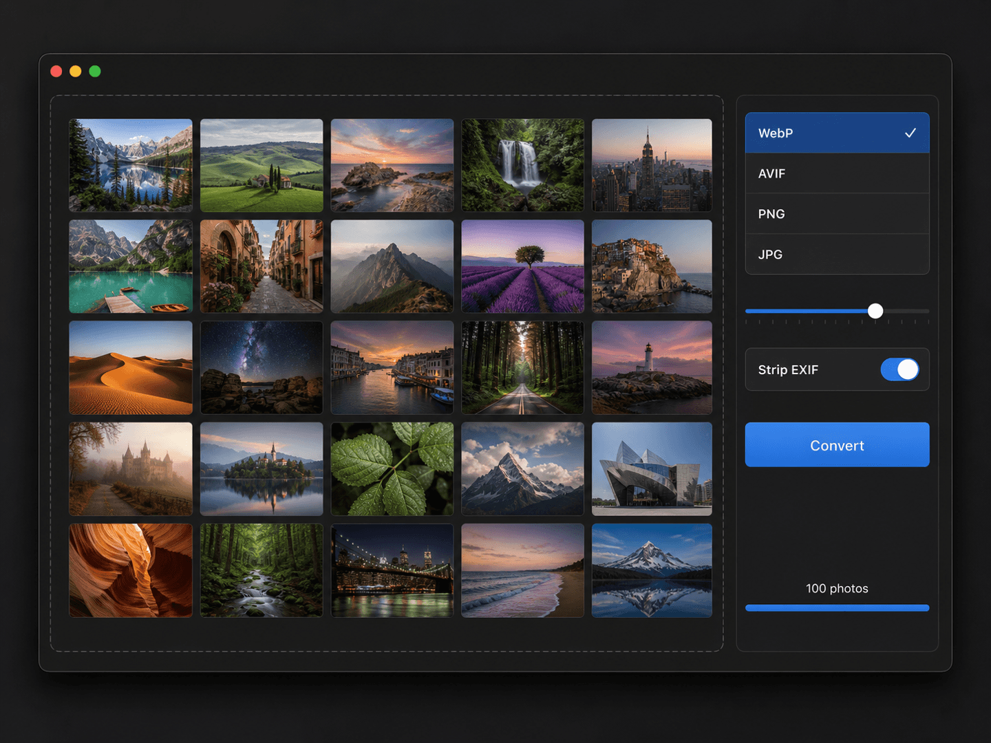 Photo Batch Converter preview